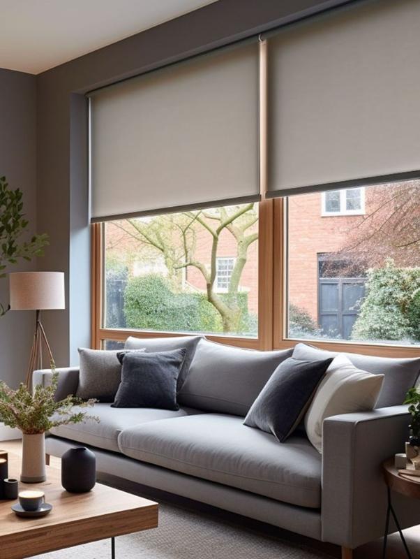 stormy grey daylight roller blind refine by…